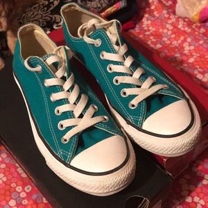 Teal Converse